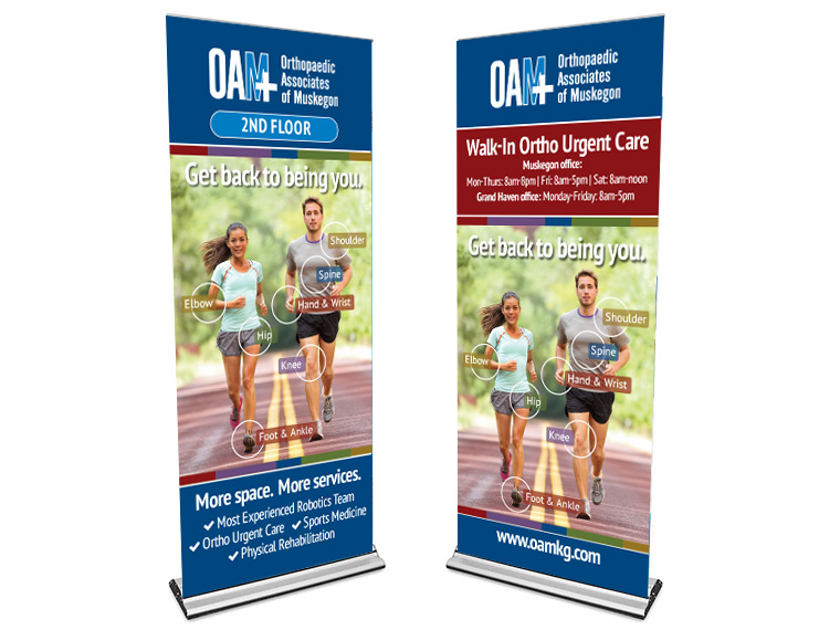 OAM banners